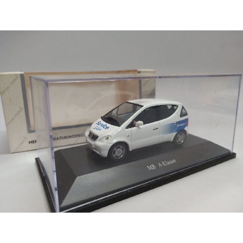 Herpa 1:43(1/43) Mercedes Benz A-Klasse A180 賓士原廠維修車樣式