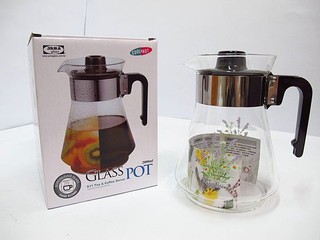 【翔百貨】臺灣製 亞美 YAMA 耐熱玻璃壺 耐熱150度 玻璃壺2000ml 花茶壺 泡茶壺 咖啡壺 可直火 A11