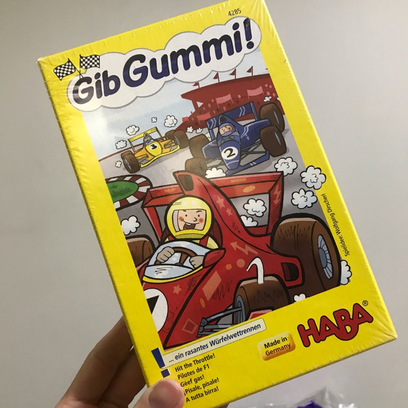 二手桌遊 正版 現貨不用等【德國 HABA】Gib Gummi! 小小賽車手