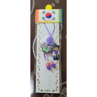 韓國紀念品 -韓服小人手機吊飾、掛飾-