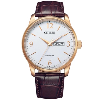 CITIZEN 星辰 日系光動能城市日曆手錶 BM8553-16A