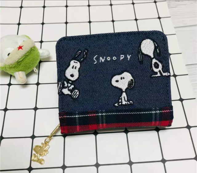 💍時尚婷💎潮流小舖💍 🔥現貨*免運🔥 日款 史努比/snoopy  短款 錢包/皮夾/零錢包/短夾