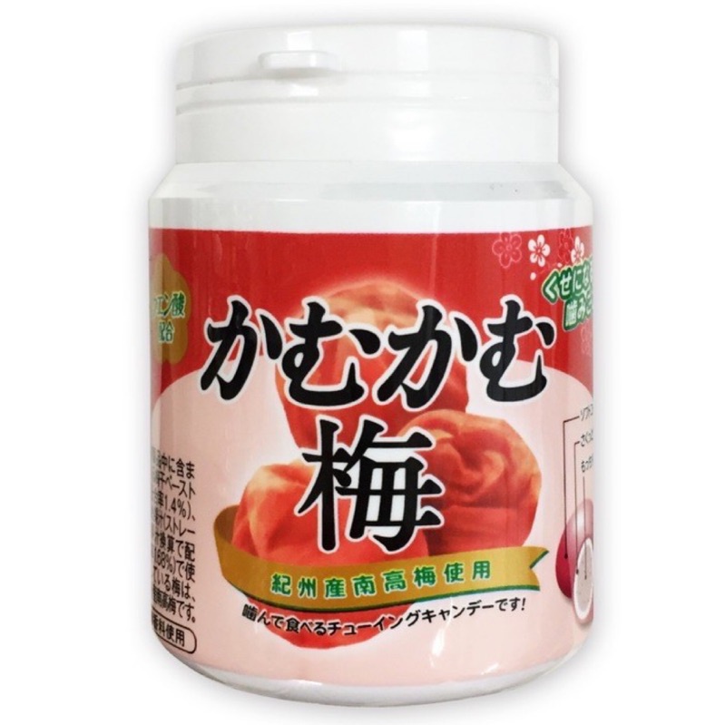 日本 三菱 咖姆咖拇 梅子糖 梅子風味糖 罐裝 紀州產南高梅