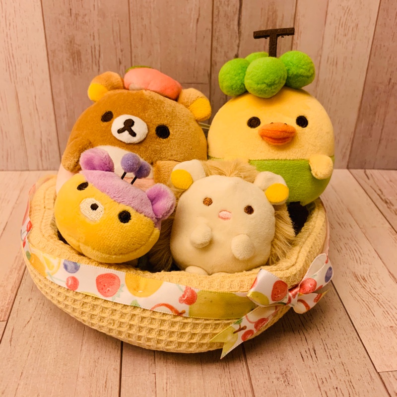 （日本代購雜貨）Rirakkuma  拉拉熊 懶懶熊 水果系列 沙包娃娃