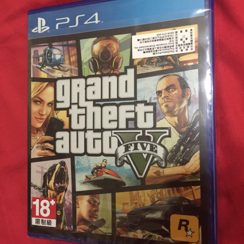 Ps4 Gta5 二手俠盜獵車手5 蝦皮購物