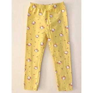 net hello kitty聯名款星球女童女孩純棉長褲居家服內搭褲褲子leggings 100cm 4Y