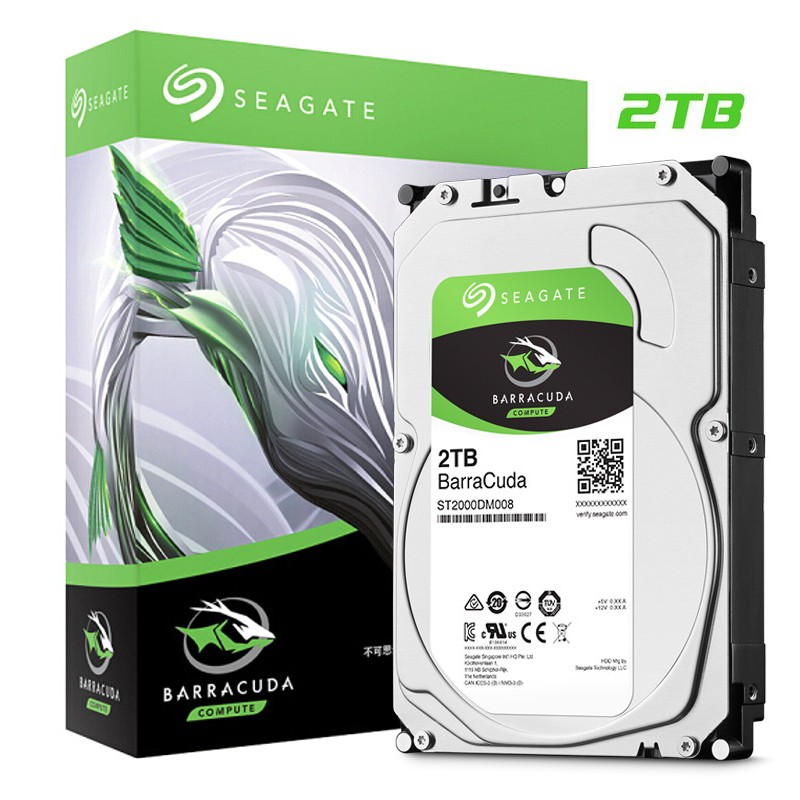 全新】Seagate 希捷 2TB 硬碟 3.5吋 新梭魚 256MB 7200轉 ST2000DM008【公司貨3年保