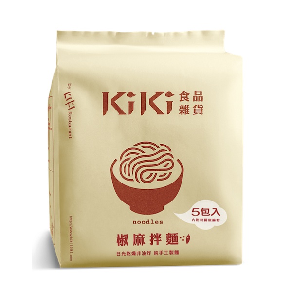 KiKi椒麻拌麵 (5包入)90g克【家樂福】