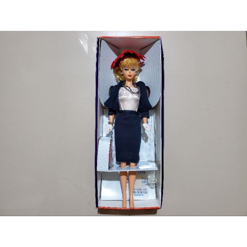 美泰兒❤現貨❤古董復刻正版限量版1959年芭比娃娃 MATTEL Commuter Set Barbie Repro