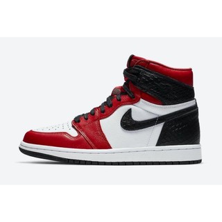 ☆小B之都☆ Air Jordan 1 High OG“Satin Snake” 紅白黑 蛇紋 CD0461-601 女