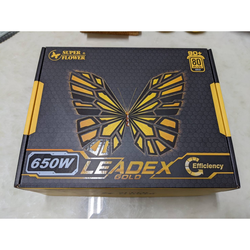 近全新振華LEADEX GOLD 650W 金牌全模組