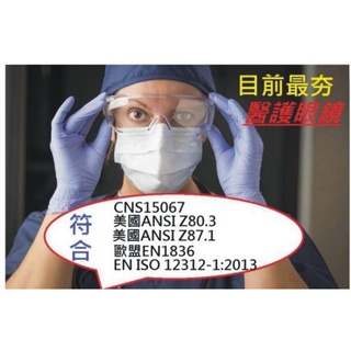 🚩MIT台灣製造👓透明防疫防飛沫安全護目眼鏡