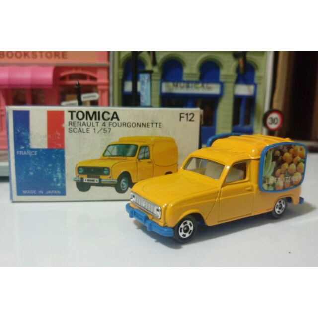 Tomica F12 外國車 絕版 極稀有 日製 Renault 4 Fourgonnette