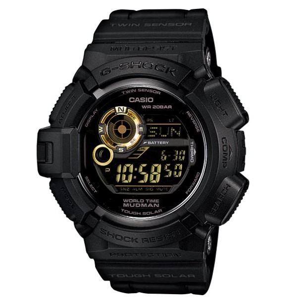 【CASIO】潮流經典大賞 G-SHOCK  G-9300GB-1 原廠公司貨