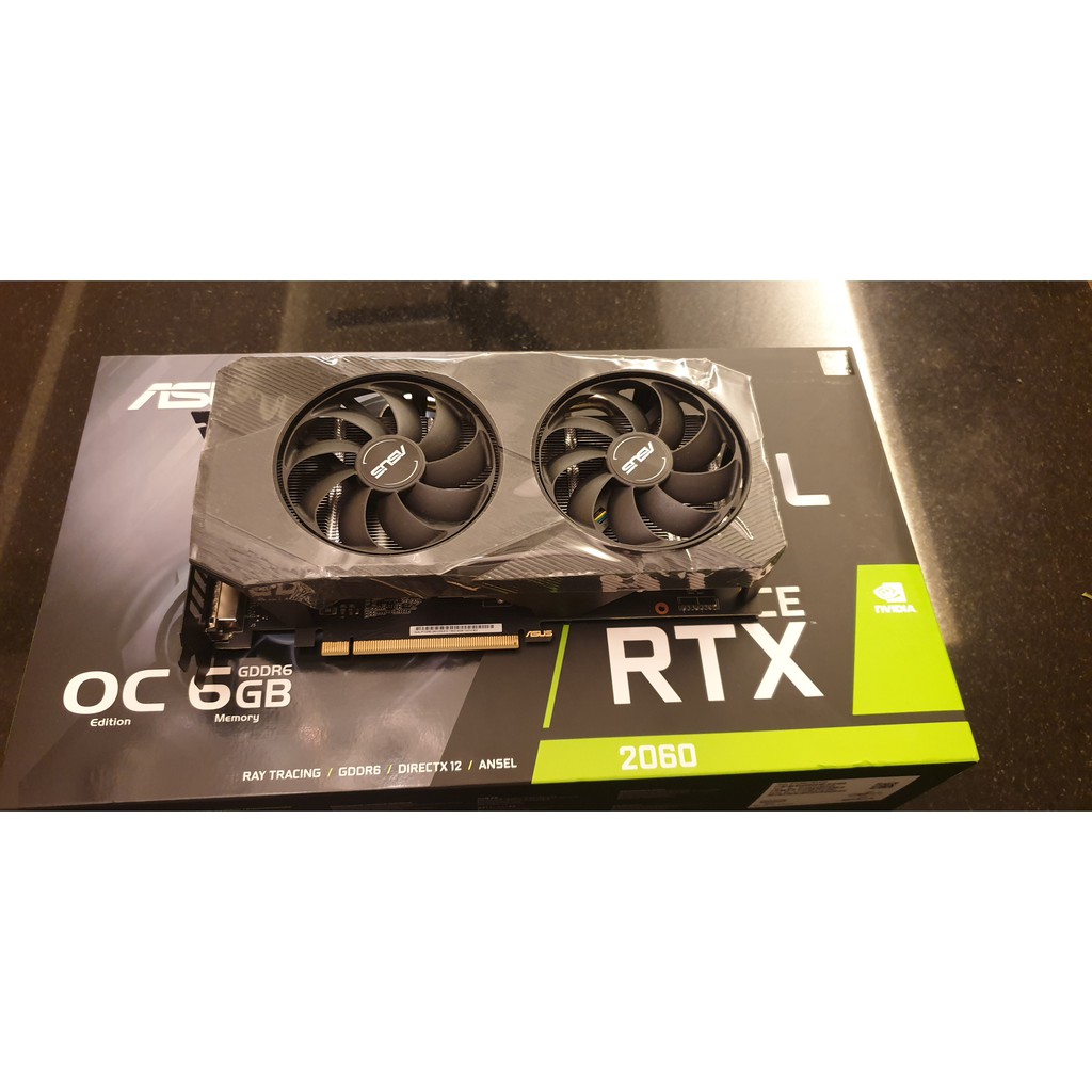 ASUS  DUAL-RTX2060-O6G-EVO 2060 顯示卡