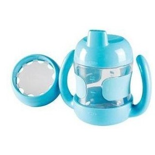 美國OXO 幼童三階段喝水訓練杯 / 鴨嘴學習杯210ML
