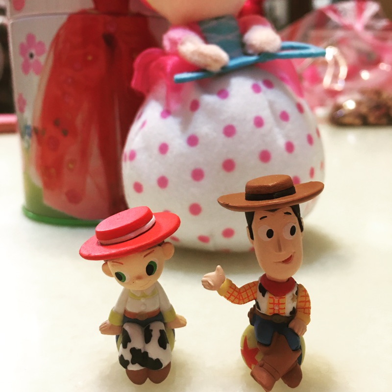 Toy Story 玩具總動員 woody Jessie 胡迪 翠絲 收藏扭蛋