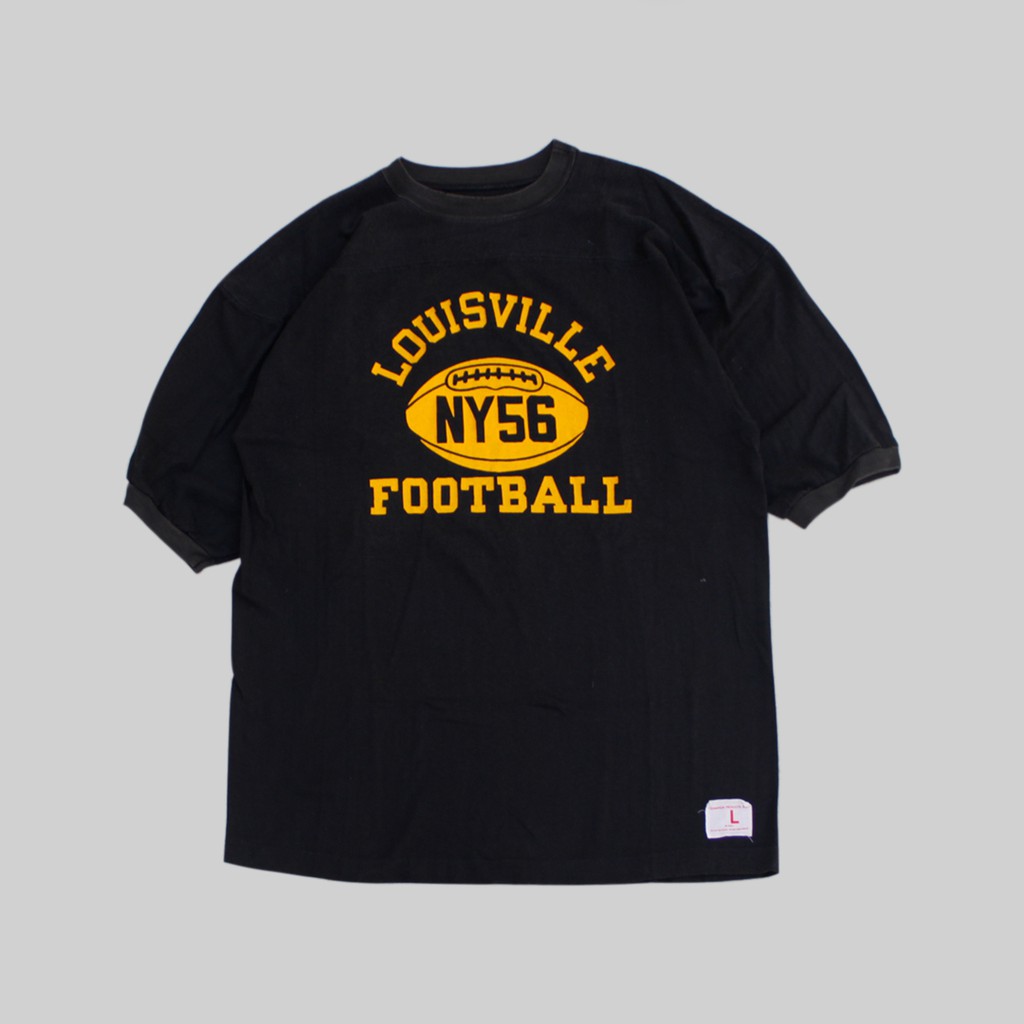 〔古著〕Champion 美製 Louisville Football 路易維爾橄欖球隊 T-shirt