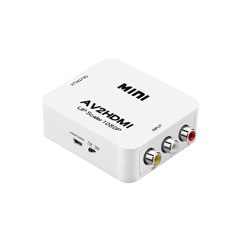 AV訊號轉HDMI轉接盒-1080P版 現貨 廠商直送