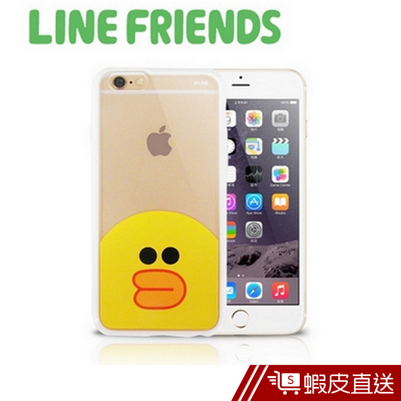 LINE FRIENDS正版獨家授權iPhone 6/6s 4.7吋經典款透明硬式保護殼-莎莉  現貨 蝦皮直送