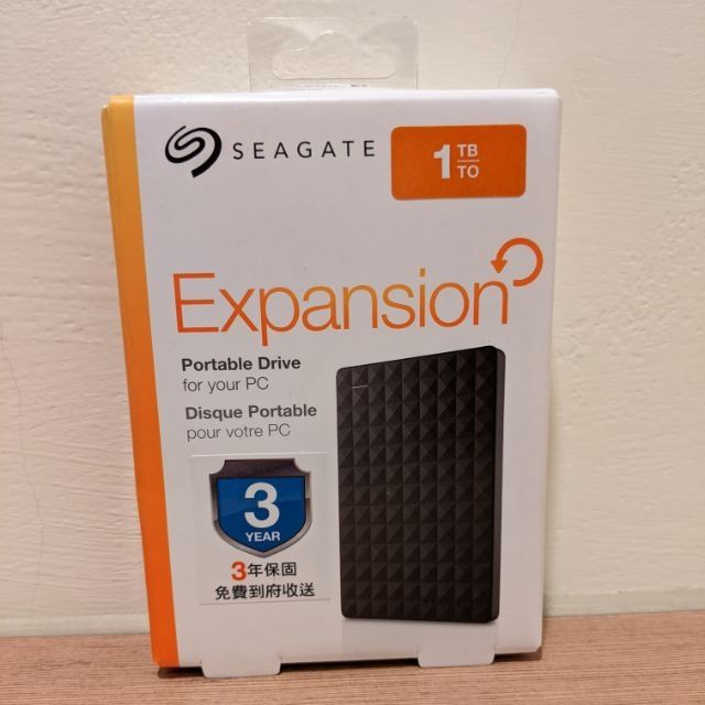 全新 Seagate 新黑鑽 Expansion USB3.0 1TB 1T 2.5吋 外接硬碟 STEA1000400