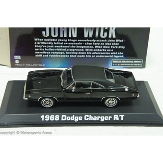 【特價現貨】捍衛任務 1:43 Greenlight Dodge Charger R/T John Wick 1968