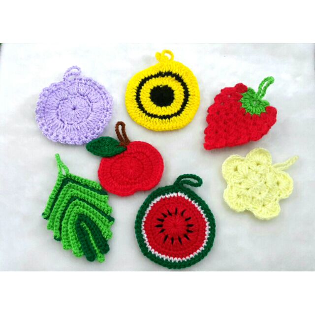 手工編織毛線環保菜瓜布 蝦皮購物