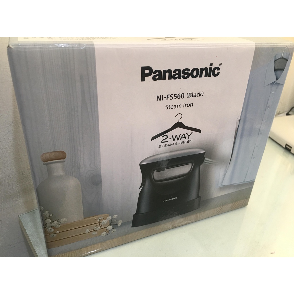 全新 Panasonic NI-FS560 熨斗 國際牌 蒸氣 黑