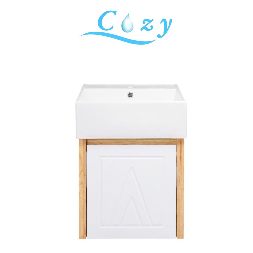Cozy 可麗衛浴 現貨 GR-W4747 47公分 洗臉盆+浴櫃(吊櫃)+水龍頭+全部配件