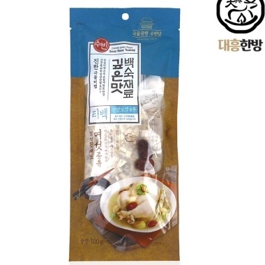 現貨韓國‼️濃郁味版⭕️蔘雞湯材料包 100克 大容量人蔘雞湯材料包 入冬必備蔘雞湯材料包 篸雞湯