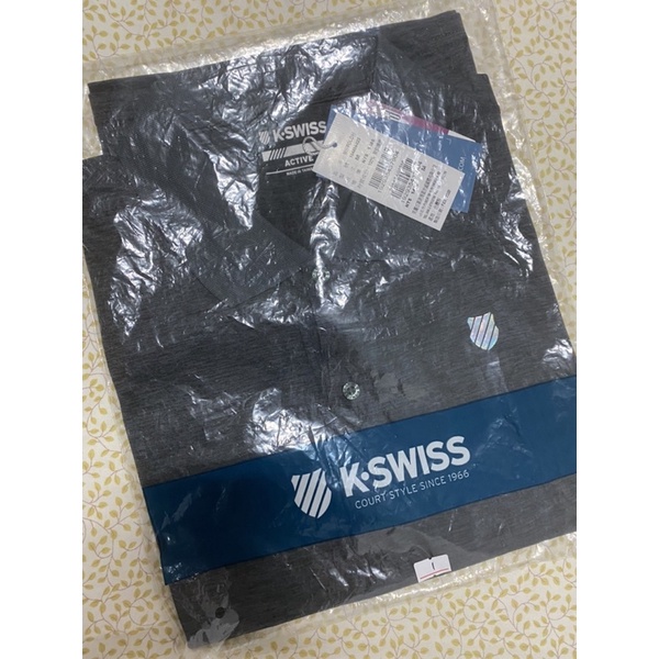 K-SWISS短袖排汗POLO衫