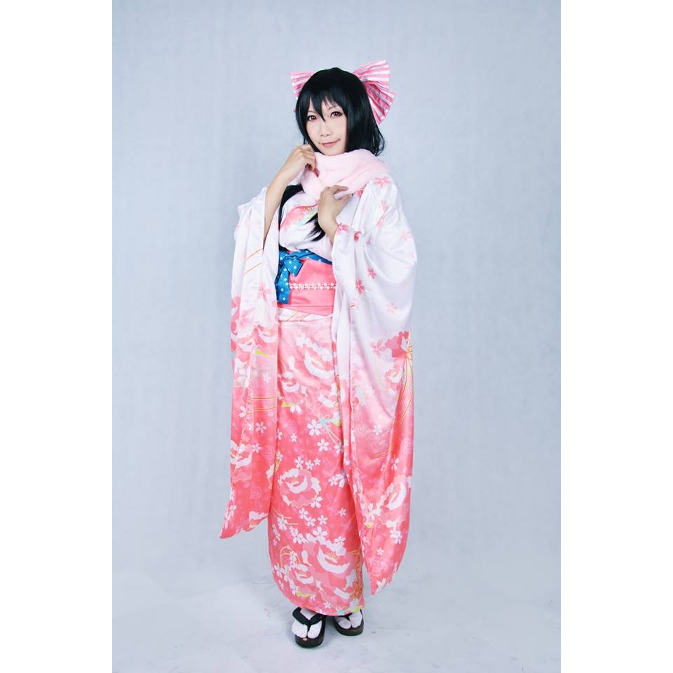 Cosplay便利屋 Lovelive 正月和服三年級組服裝出租 蝦皮購物