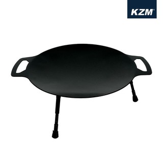 KAZMI KZM黑皮不沾桌上型烤盤/燒烤盤/鐵板煎盤 含收納袋 48cm K20T3G008