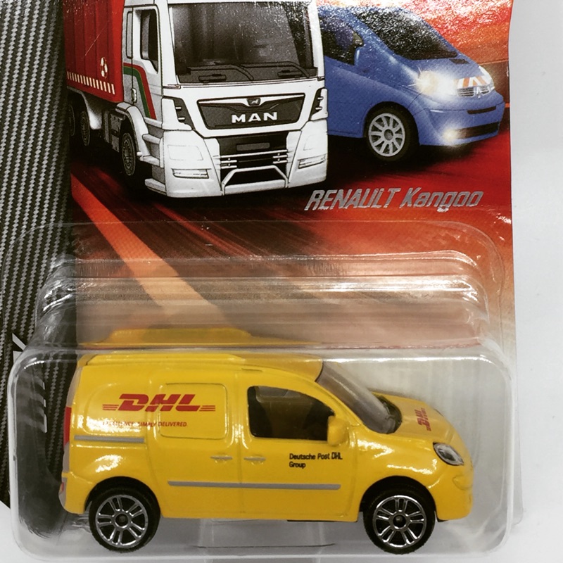 1/64 美捷倫 Majorette 雷諾 快遞 DHL 廂型車 稀有 絕版 非風火輪 多美 美捷輪 Jada 京商