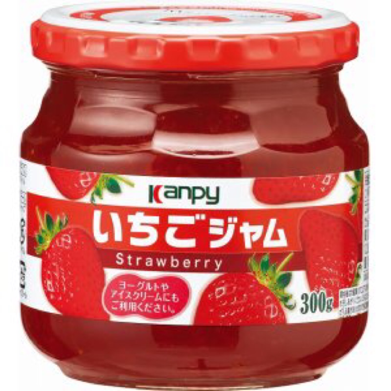 日本 加藤 kanpy 果醬 草莓果醬 藍莓果醬 蘋果果醬 300g