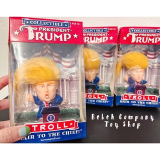 現貨🇺🇸President Trump Troll 美國總統 川普 醜娃 巨魔娃娃 幸運小子 全新盒裝 玩具 玩偶