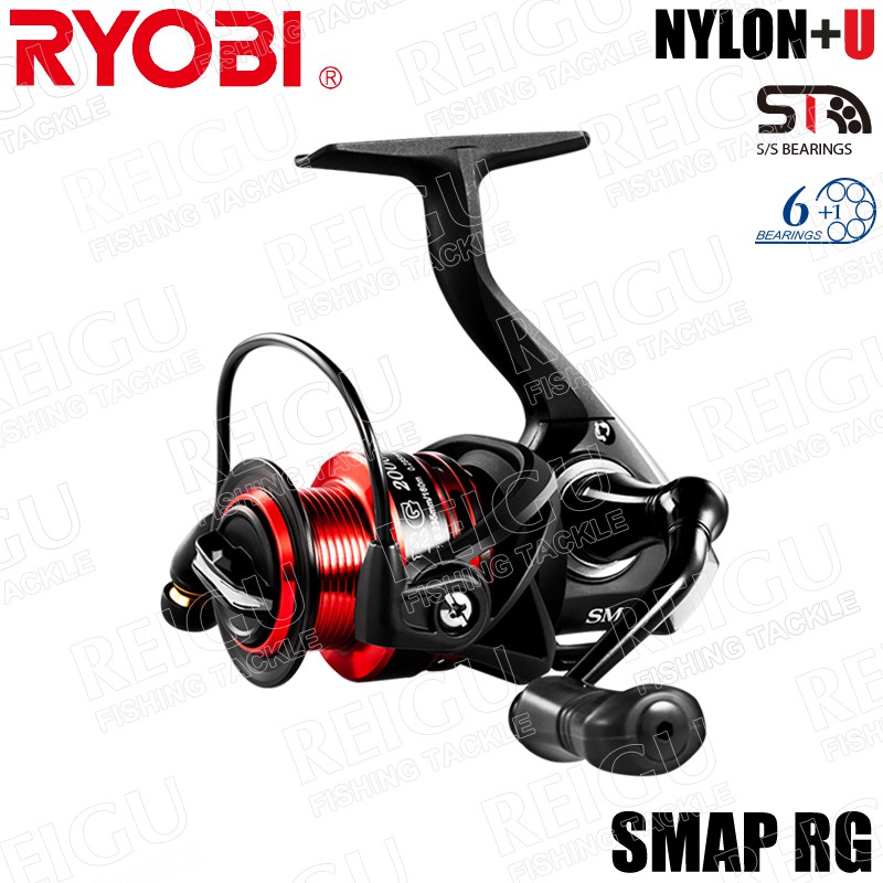 日本RYOBI SMAP RG 捲線器 紡車捲線器 1000-8000 輕量化 路亞 遠投 淡海兩用 入門級 魚線輪