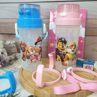 正版現貨🥤汪汪隊立大功 兩用式多功能水壺 吸管水壺 PAW Patrol 手把水壺 兒童背帶水壺 兩用水壺 水瓶 臺灣製
