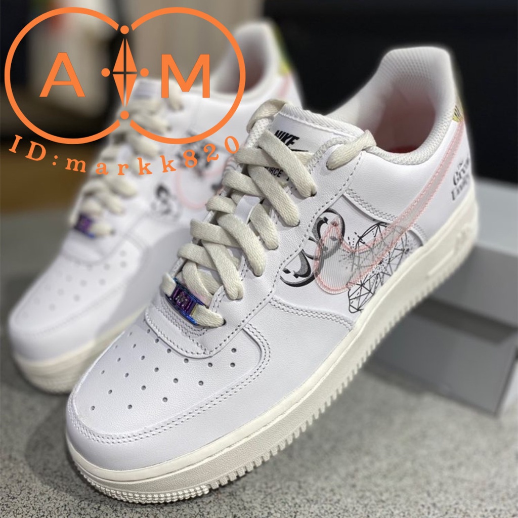 Nike Air Force 1 The Great Unity 塗鴉 DM5447-111 休閒運動鞋