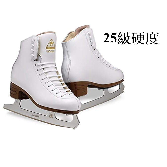 JACKSON兒童和成人冰刀花式溜冰鞋JS1790(白色)