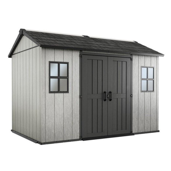 小如的店 Costco好市多線上代購 Keter 11x7 5 戶外儲藏屋 蝦皮購物