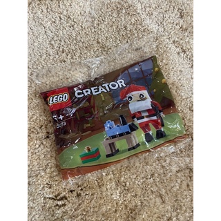 正版LEGO 樂高 聖誕老公公 Creator 聖誕老人 積木 交換禮物 益智玩具