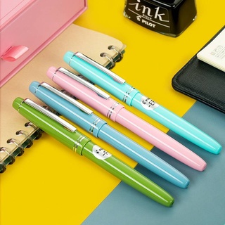 日本pilot百樂78g新色義式風情系列鋼筆學生 墨水禮盒 附con40吸墨器 銀尖