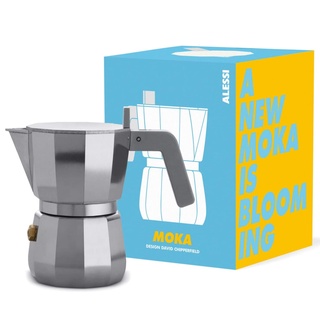 【好禮二選二】義大利 ALESSI Moka Express 3人份 新款 摩卡壺 非bialetti