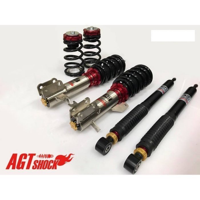 【優質輪胎】AGT倒插避震器 軟硬高低可調(Mitsubishi三菱 OUTLANDER GB LANCER)三重區