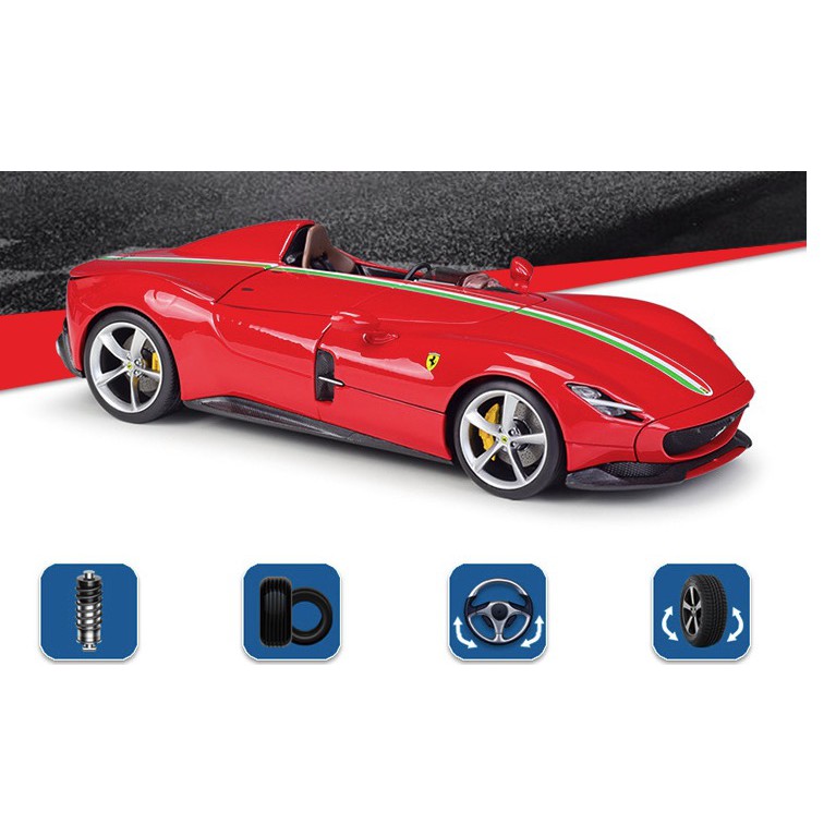 「車苑模型」burago 1:18 法拉利 Ferrari Monza SP1 精裝版