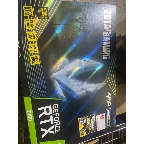 索泰rtx3080 amp holo 全新顯示卡