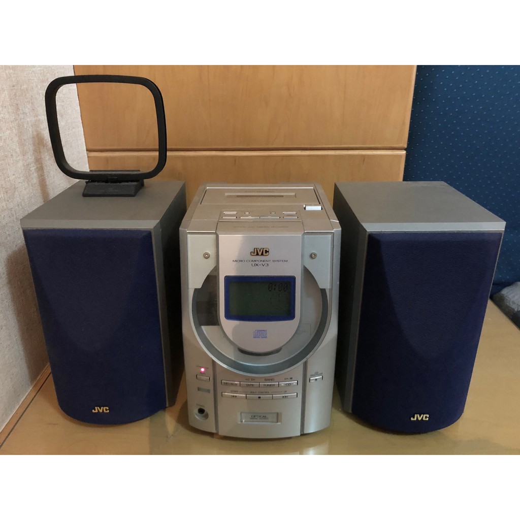 JVC UX-V3 床頭音響 (日本製) 可外接 電視 電腦 手機