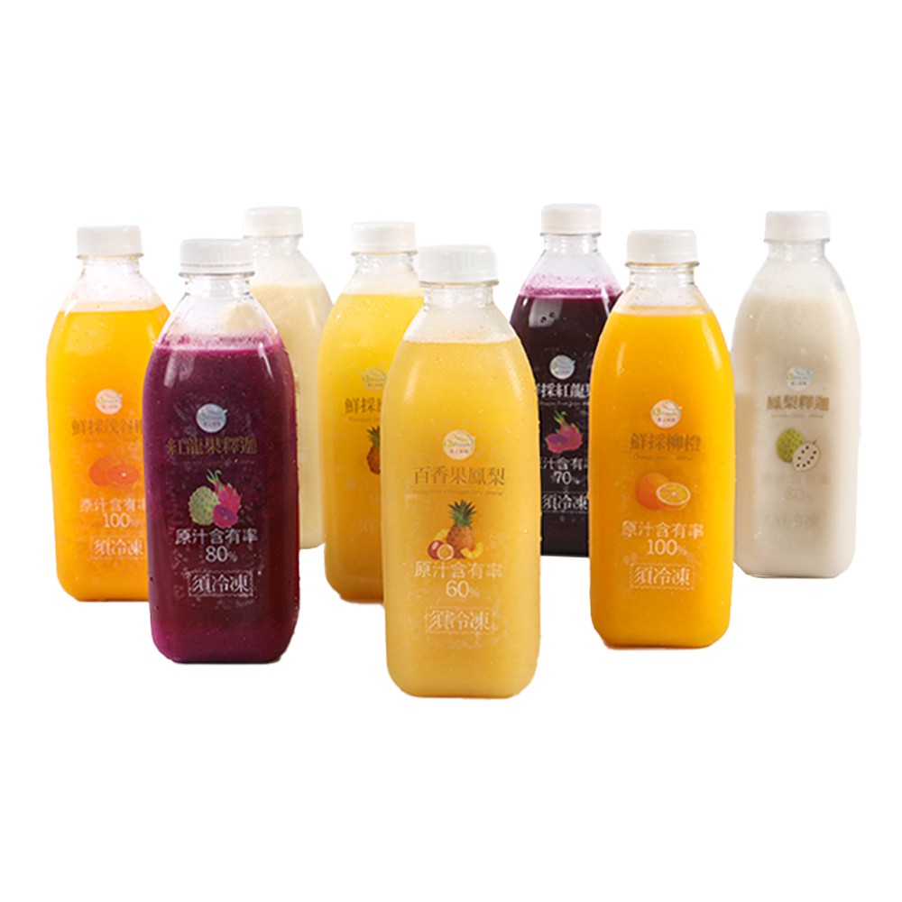 愛上生鮮 鮮果萃取綜合蔬果汁4/6/8罐(960ml/罐)純果汁 100%天然水果 無糖飲品 現貨 廠商直送