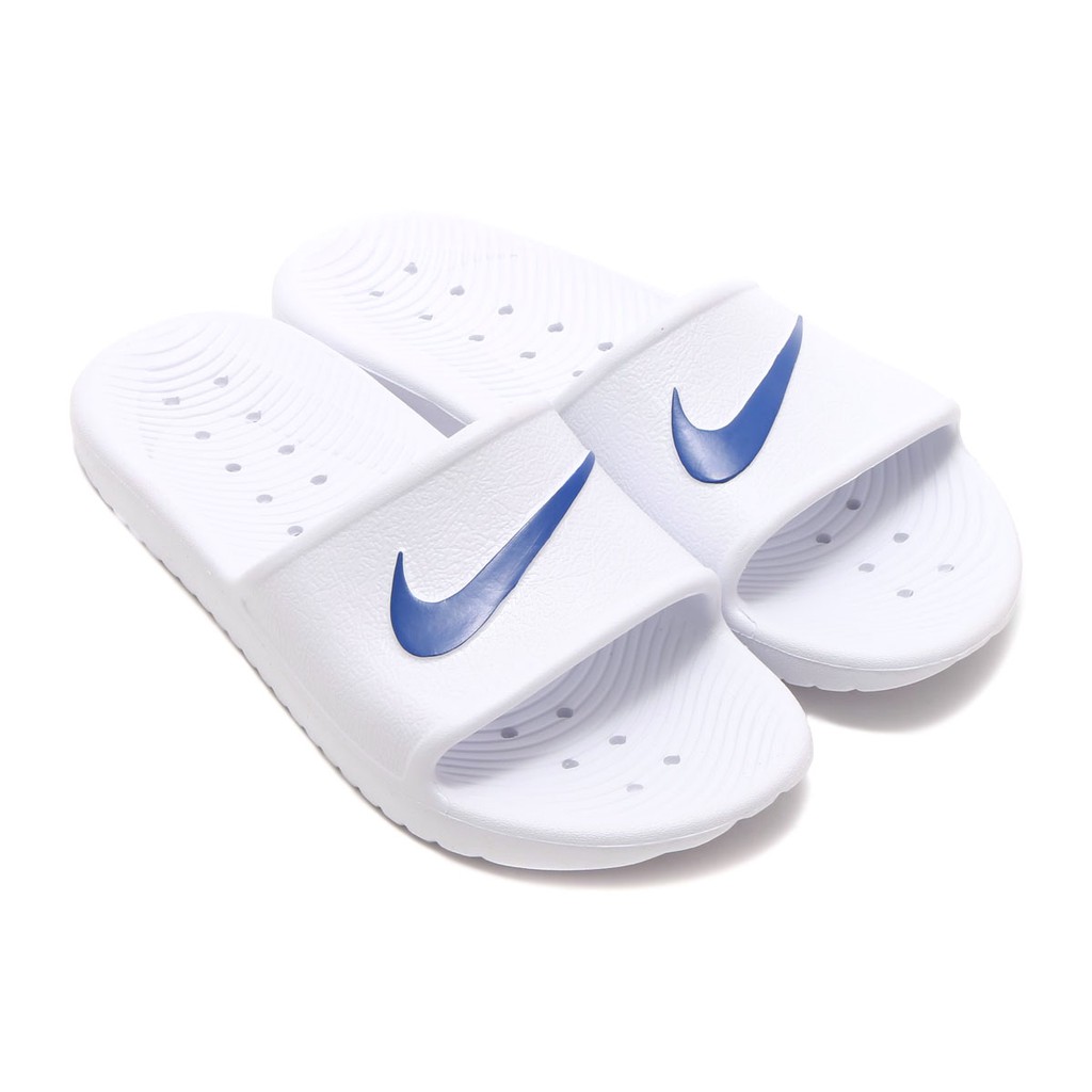 GOSPEL【Nike Kawa Shower Slide】白藍 全防水 拖鞋 832528-100